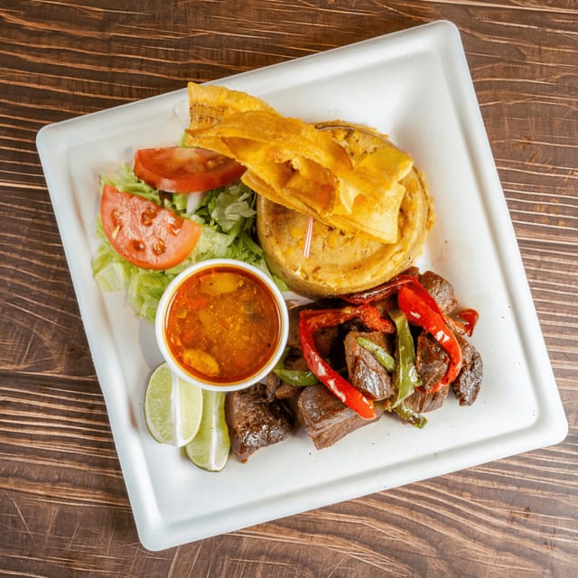 Fried Pork Mofongo.