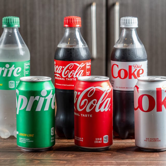 Bottle of Soda.