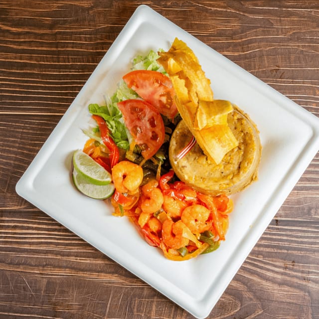 Shrimp Mofongo.