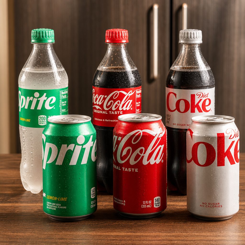 Bottle of Soda.