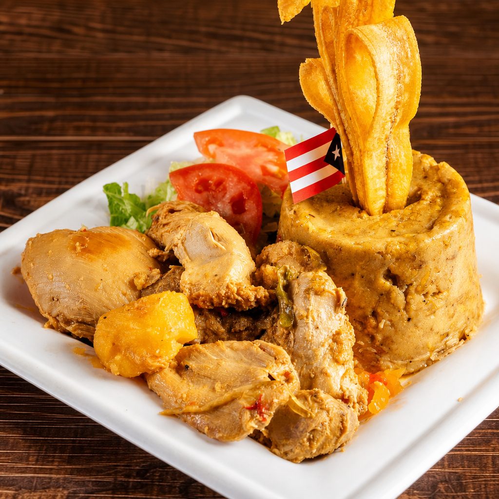 Chicken Stew Mofongo.
