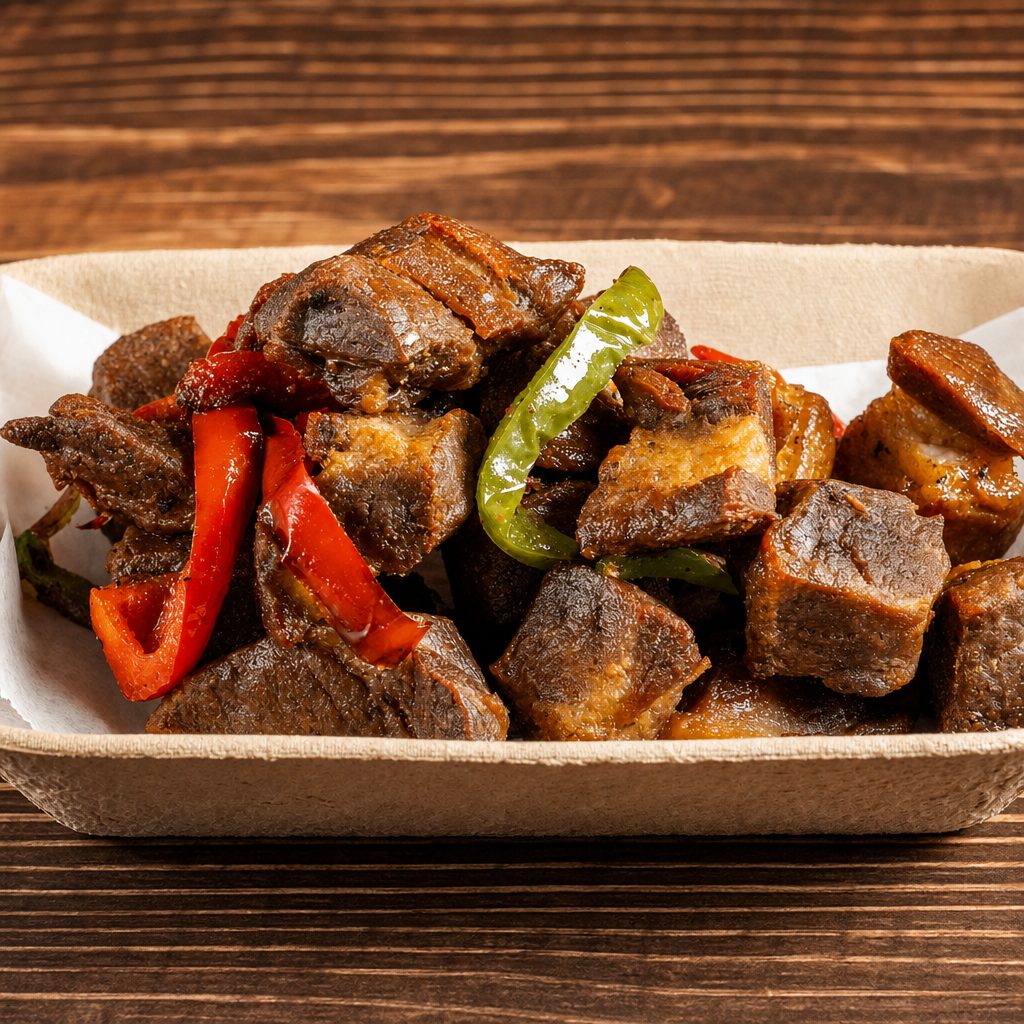 Fried Pork / Carne Frita.