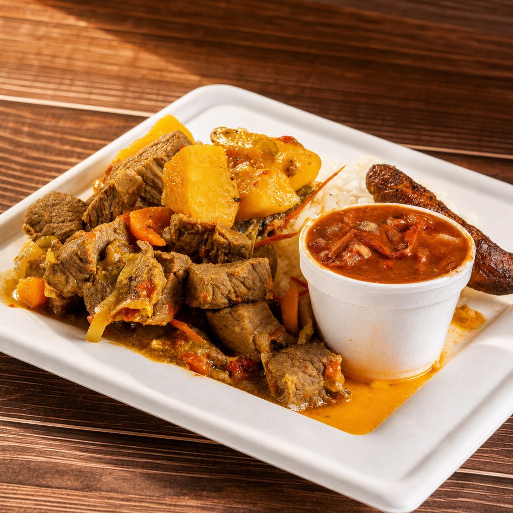 Beef Stew Plate.