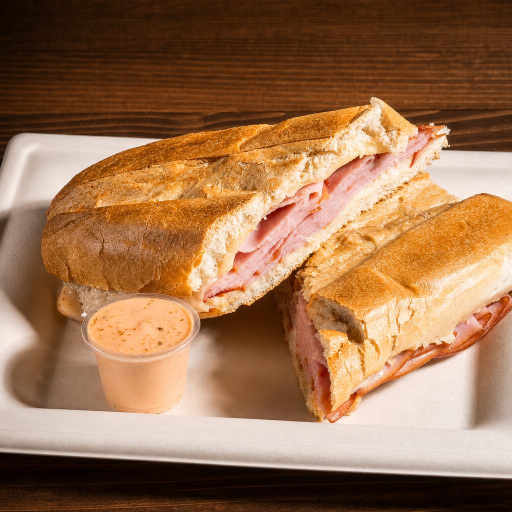 Ham & Cheese Sandwich.